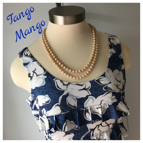 tango mango ruffle dress